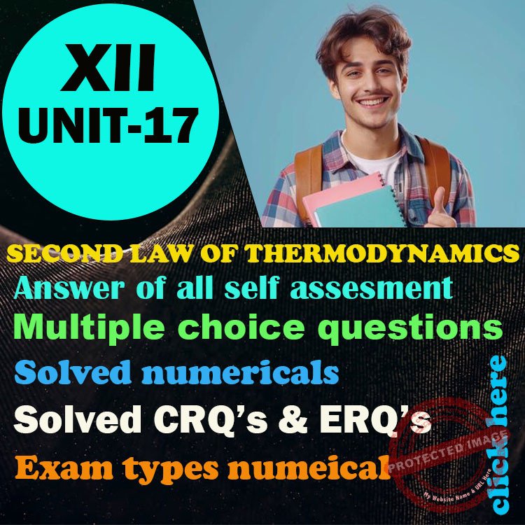 unit 17 SECOND LAW OF THERMODYNAMICS copy