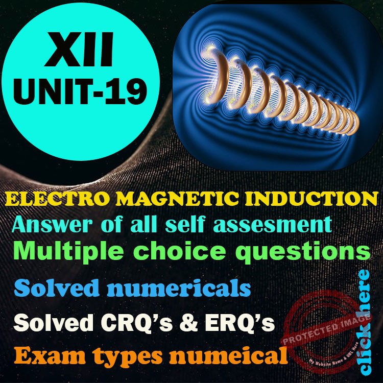 unit 19 ELECTROMAGNETIC INDUCTION